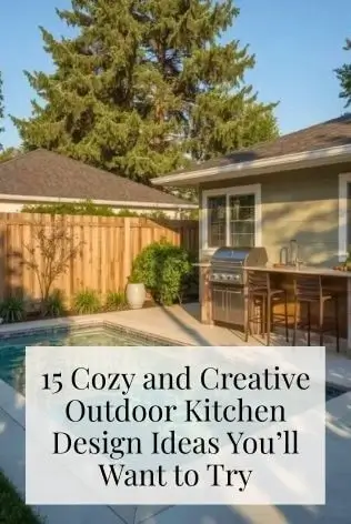 15 Cozy and Creative Outdoor Kitchen Design Ideas You’ll Want to Try