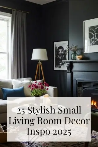 25 Stylish Small Living Room Decor Inspo 2025