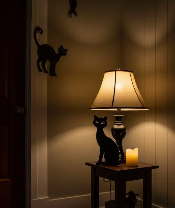 Black Cat Silhouettes 1