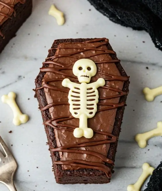 Chocolate Coffin Brownies