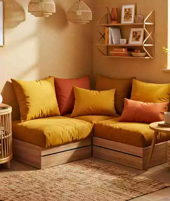 Choose Warm Colors and Natural