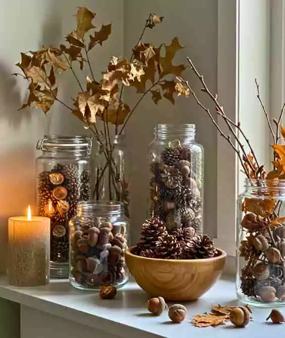 Decorate with Natural Elements from Outdoors