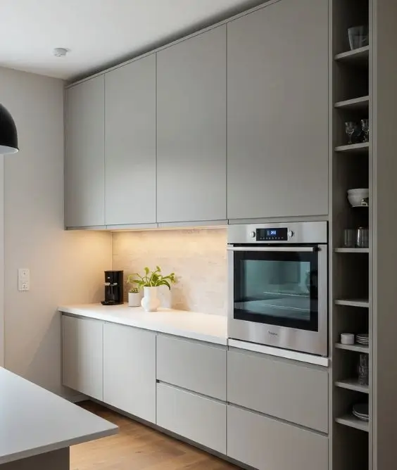 Floating Kitchen Cabinets