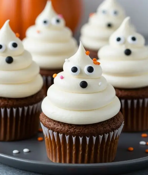 Ghost Cupcakes 1