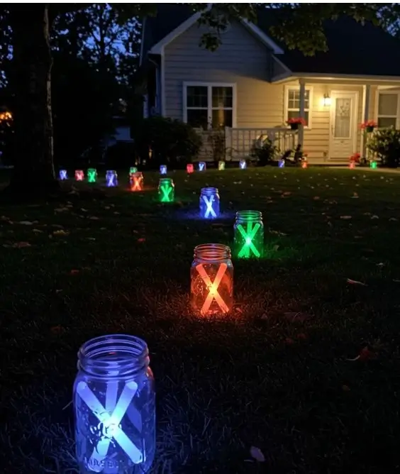 Glow Stick Pathway