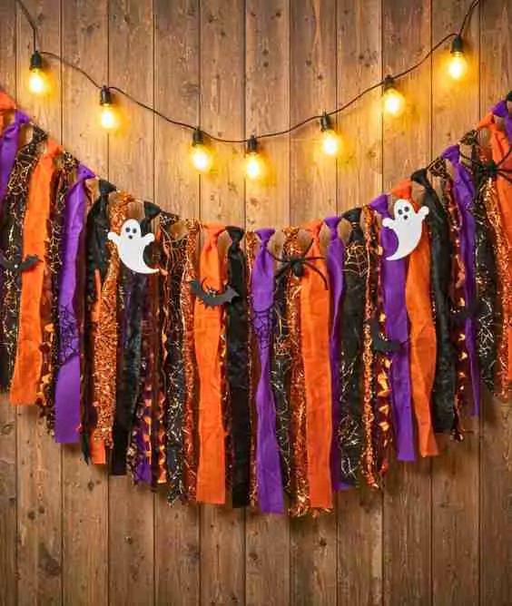 Halloween Fringe Garland
