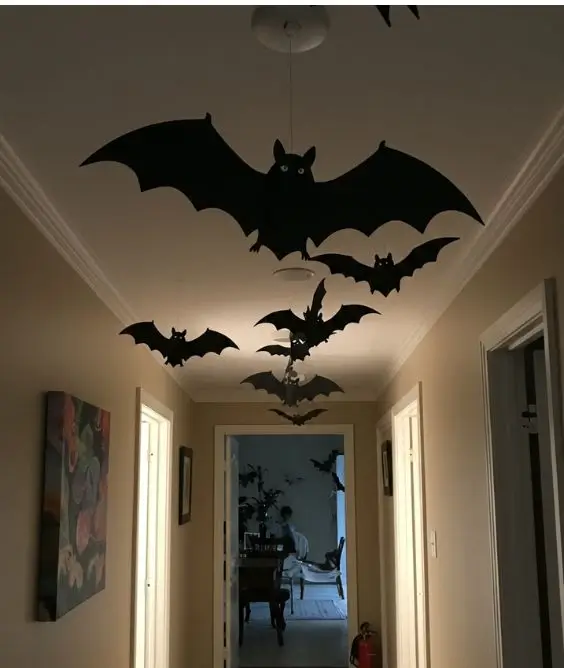 Hanging Bats From Ceiling