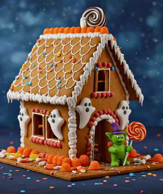Haunted Gingerbread Houses