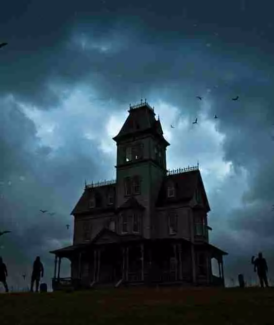 Haunted House Silhouettes