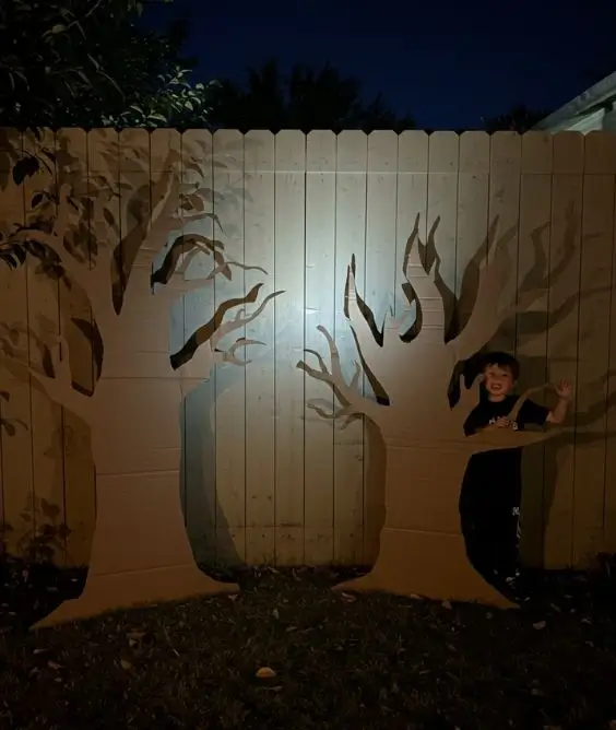 Haunted Tree Silhouettes