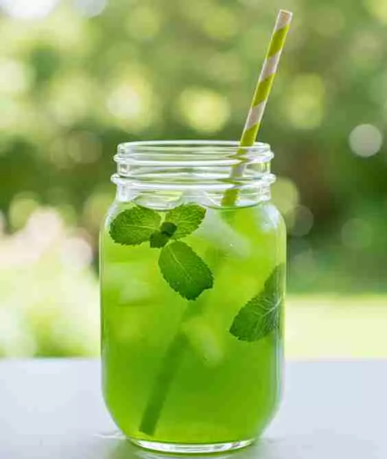 Iced Honeydew Mint Tea