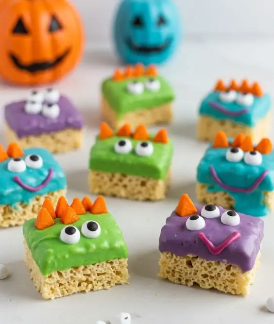 Monster Rice Krispie Treats