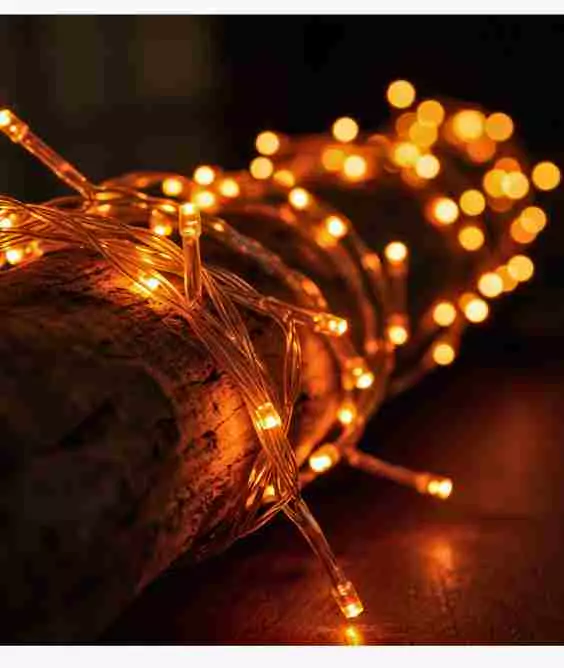 Orange String Lights