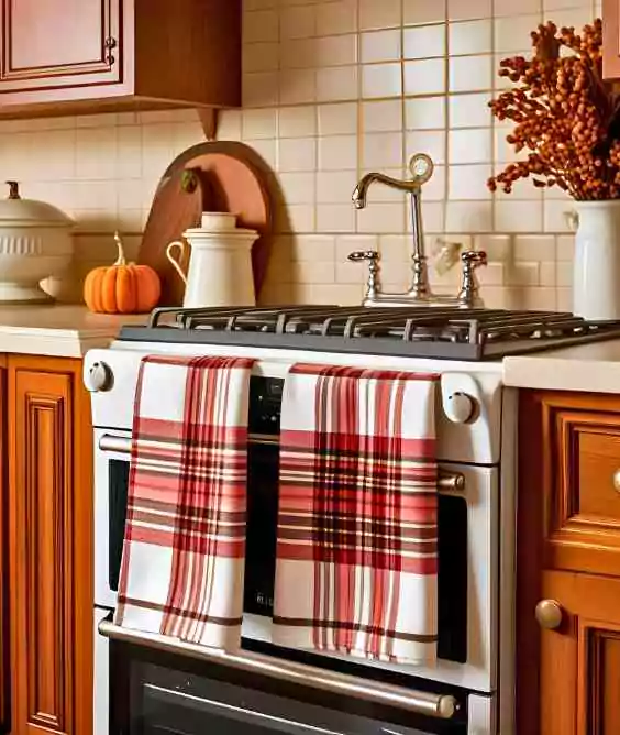 Plaid Dish Towels