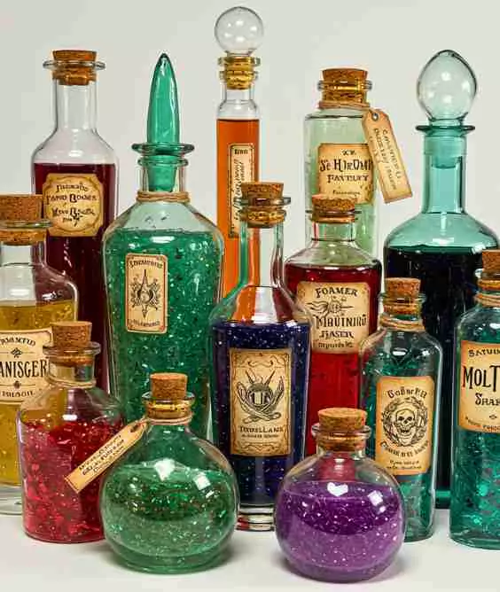 Potion Bottle Displays
