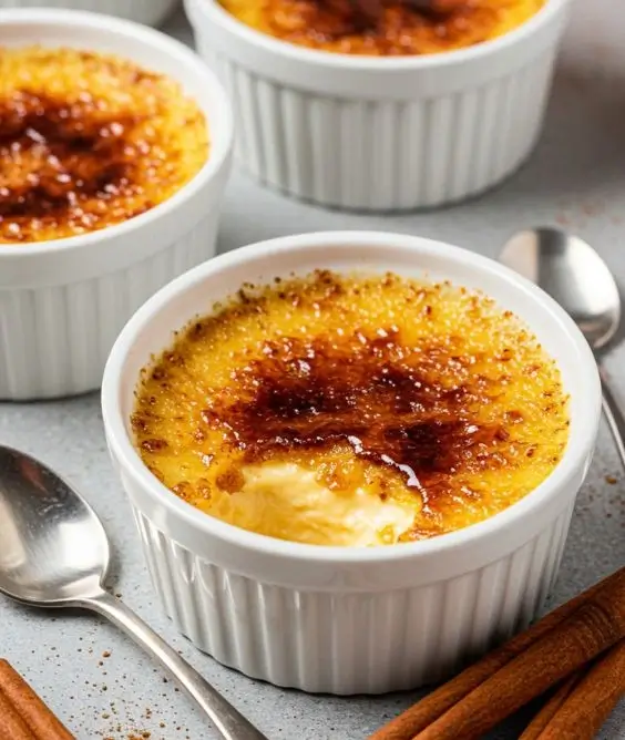 Pumpkin Spice Creme Brulee