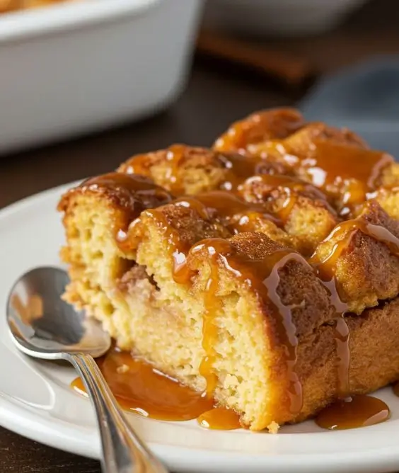 Spiced Rum Bread Pudding