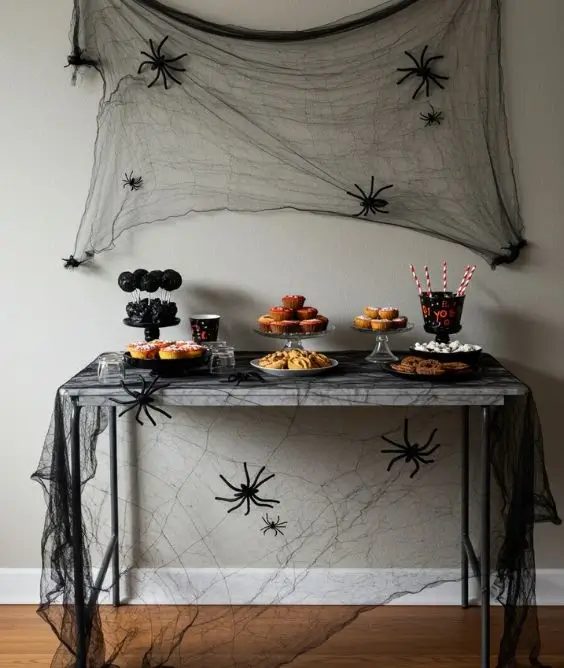 Spider Web Tablecloth
