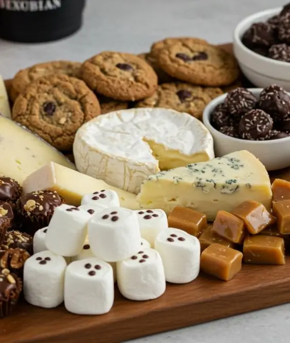Spooky Cheeseboard with Sweet Bites
