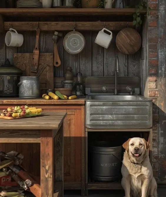 The Rustic Kitchen Farmhouse Vibe