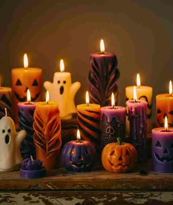 Vintage Halloween Candles