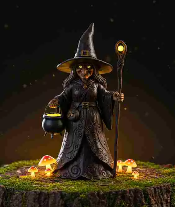 Witch Figurines