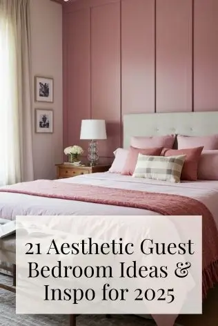 21 Aesthetic Guest Bedroom Ideas & Inspo for 2025