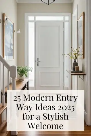 25 Modern Entry Way Ideas 2025 for a Stylish Welcome