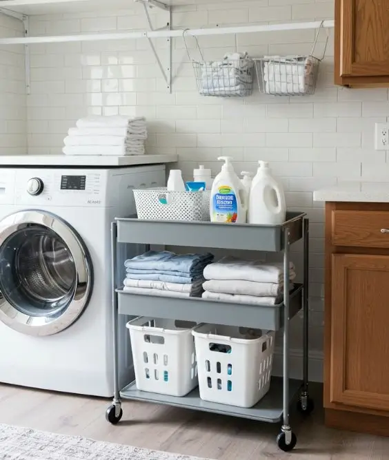 Add a rolling cart 1