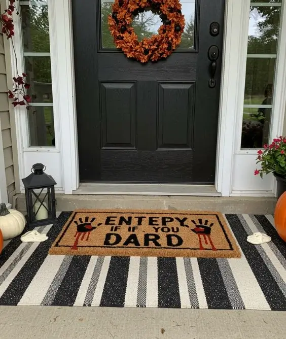 Creepy Door Mats