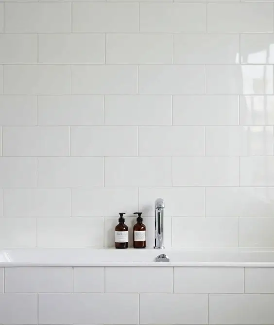 Glossy White Tiles