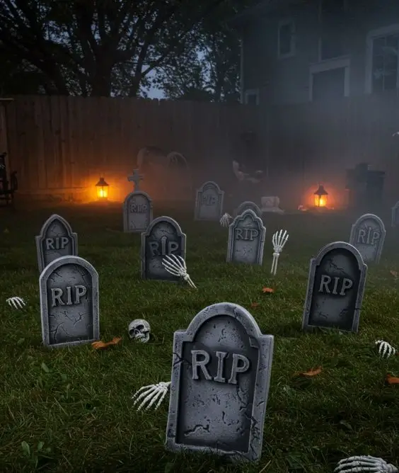 Graveyard Backyard Setup