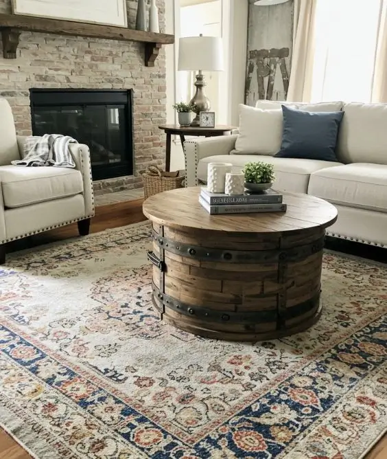 Layered Rugs with
