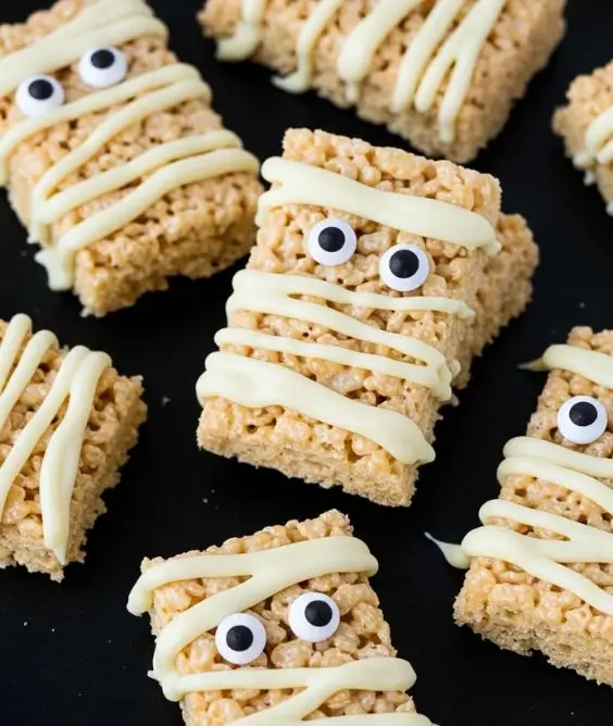 Mummy Rice Krispie Treats