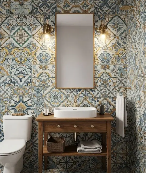 Patterned Moroccan Tiles