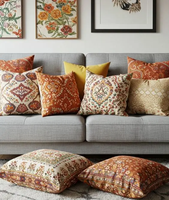 Play With Colorful Cushions