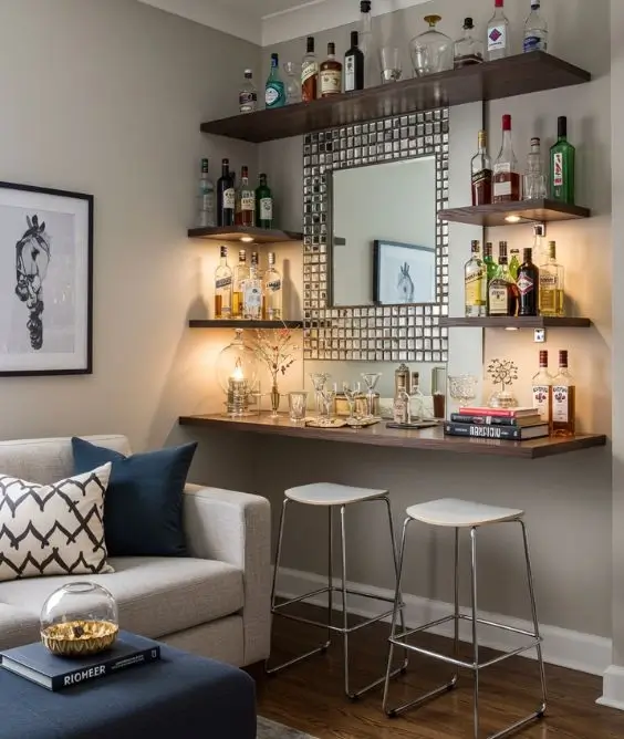 Small Lounge Area With a Big Personality