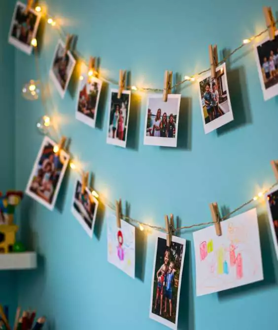 String Lights Photo Clips