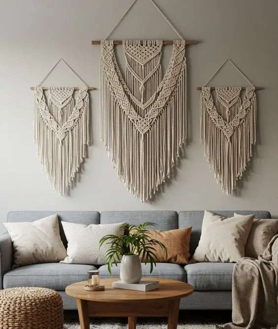 Use Macrame Wall Hangings