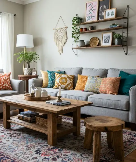 Use Natural Wood Accents