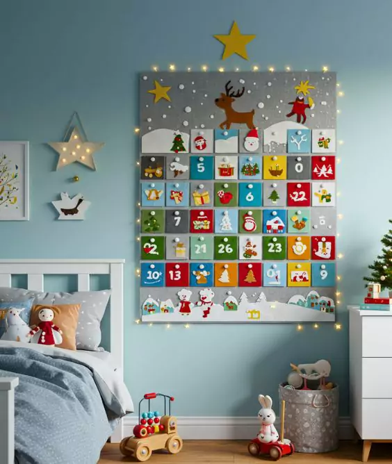 Advent Calendar Wall