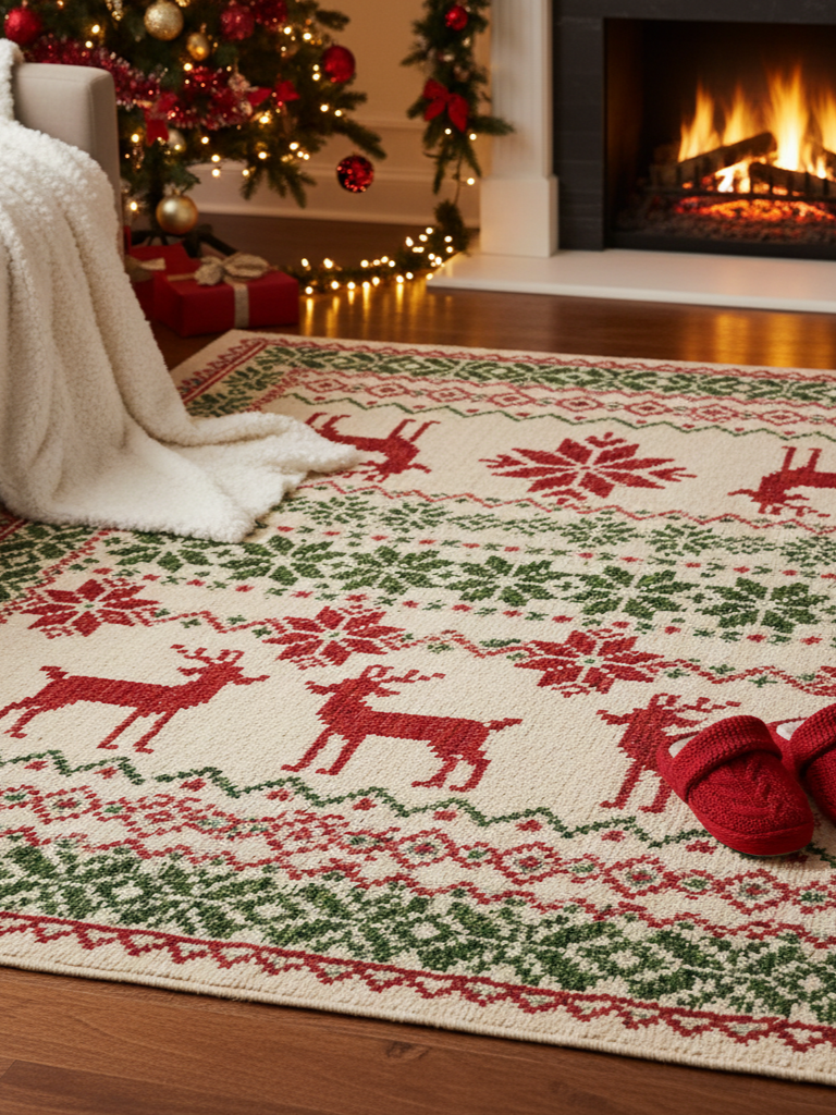 10.Christmas Rugs Seasonal