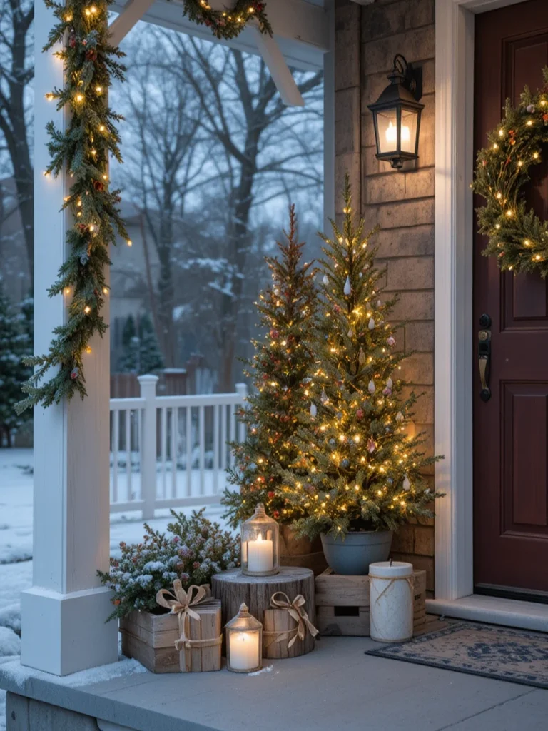 25 Outdoor Christmas Decorating Ideas for a Cozy Seasonal Look 17 16. DIY Outdoor Christmas Decor