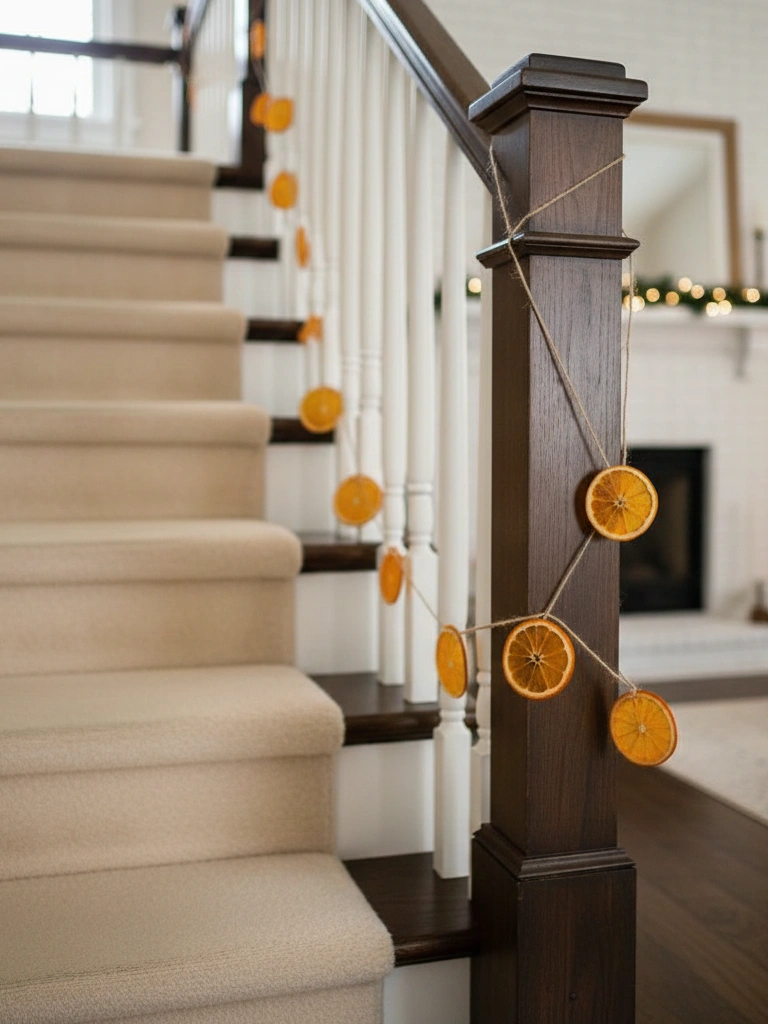 16. Dried Orange Slice Garland