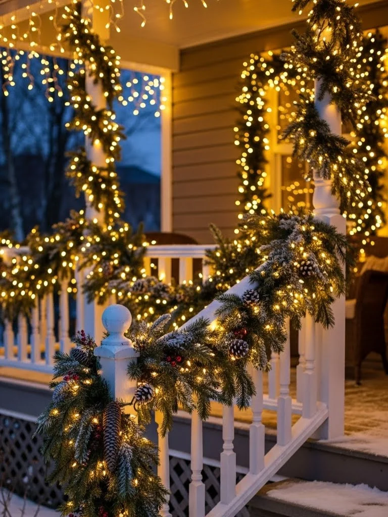 25 Outdoor Christmas Decorating Ideas for a Cozy Seasonal Look 18 17. Budget Outdoor Christmas Decorating Ideas