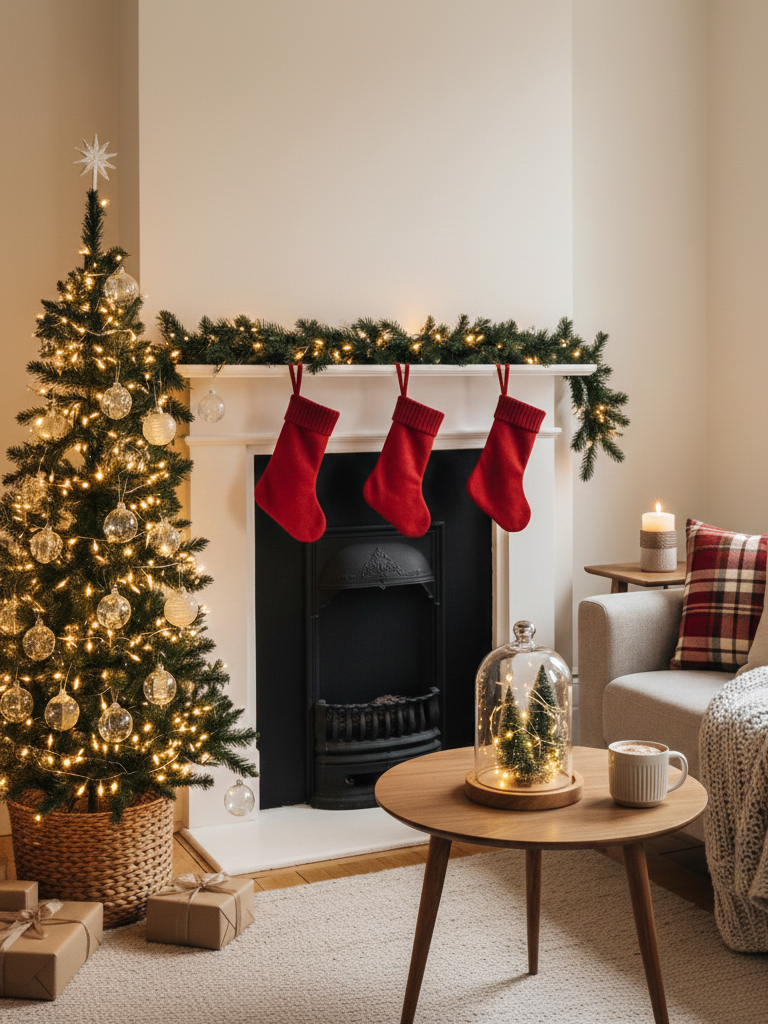 18.Christmas Room Decor for Small Spaces