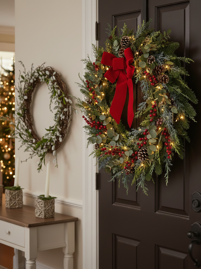 6.Wreaths for Interior Doors Walls