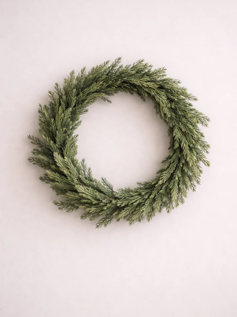8. Minimalist Wreaths No Bells or Ribbons