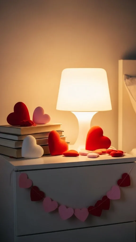 Bedside Heart Accent