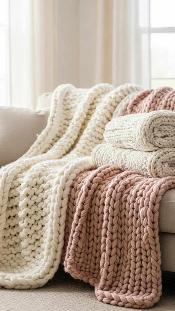 Cozy Knit Throws